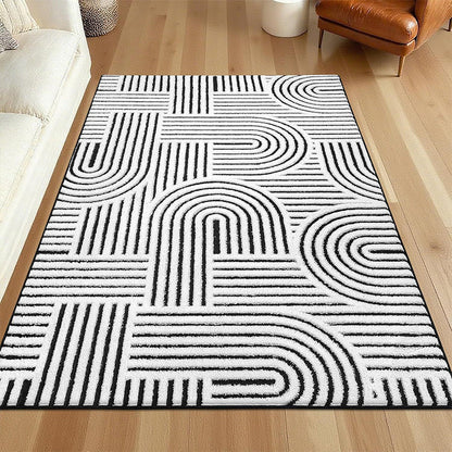 🌈✨2026 New Arrival 44% OFF! ☀️Soft Arch Pattern Area Rug,Modern Boho Design, Non-Slip, Machine Washable, Soft on Feet.