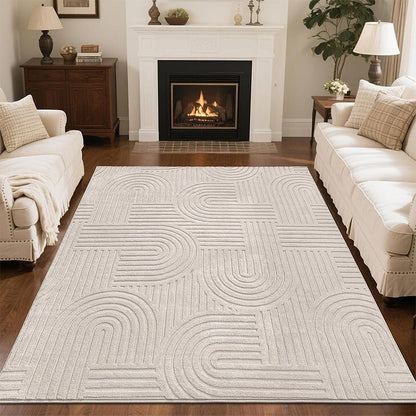 🌈✨2026 New Arrival 44% OFF! ☀️Soft Arch Pattern Area Rug,Modern Boho Design, Non-Slip, Machine Washable, Soft on Feet.