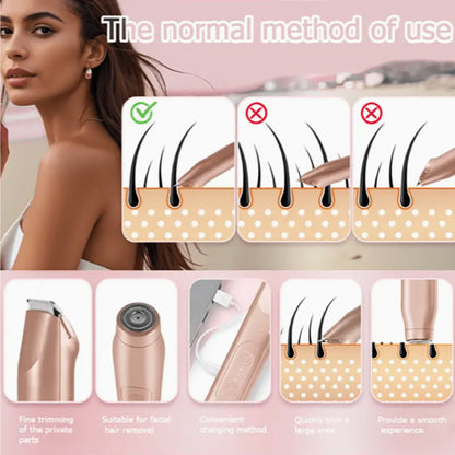 💖Last Day Sale 49% OFF💖2-in-1 Electric Shaver for Women