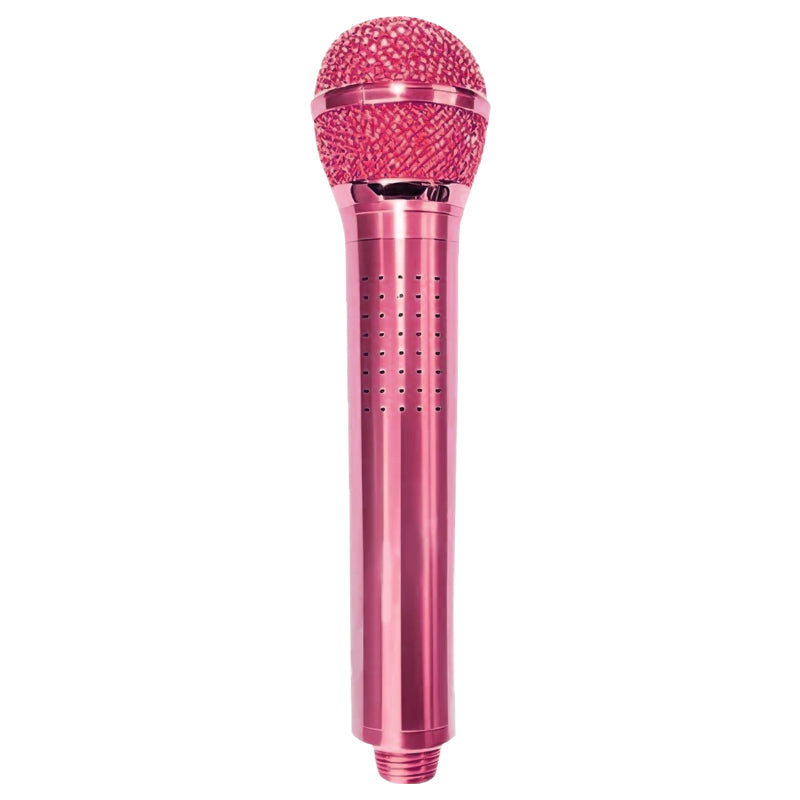 🎤🔊 Creative Microphone Shower Head – Realistic Grip, High Pressure, Easy to Clean. Sing, Shower & Rock On! 🤘
