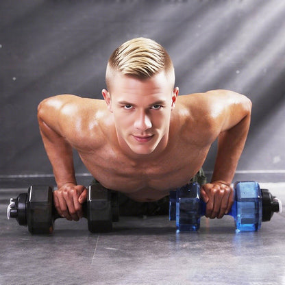 🏋️🧴 Dumbbell Water Bottle – 2-in-1: Strength Prop & Hydration Tool. Stay Fit, Stay Hydrated, Stay Fun! 💧💪✨