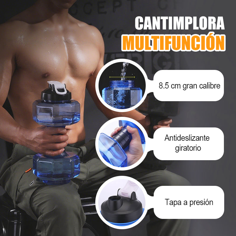🏋️🧴 Dumbbell Water Bottle – 2-in-1: Strength Prop & Hydration Tool. Stay Fit, Stay Hydrated, Stay Fun! 💧💪✨