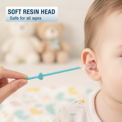 🦻2026 New arrival 42% OFF! 💛 Adhesive Ear Wax Removal Sticks – Gentle on Skin, Strong on Wax, Non-Toxic, 24-Pack. Ideal for Sensitive Ears & Home Use. No Fuss, No Push – Just Twist & Lift! 🔄🧼👌