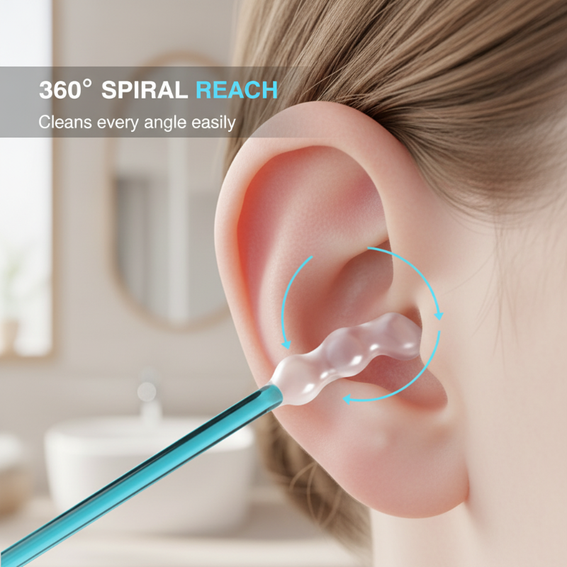 🦻2026 New arrival 42% OFF! 💛 Adhesive Ear Wax Removal Sticks – Gentle on Skin, Strong on Wax, Non-Toxic, 24-Pack. Ideal for Sensitive Ears & Home Use. No Fuss, No Push – Just Twist & Lift! 🔄🧼👌