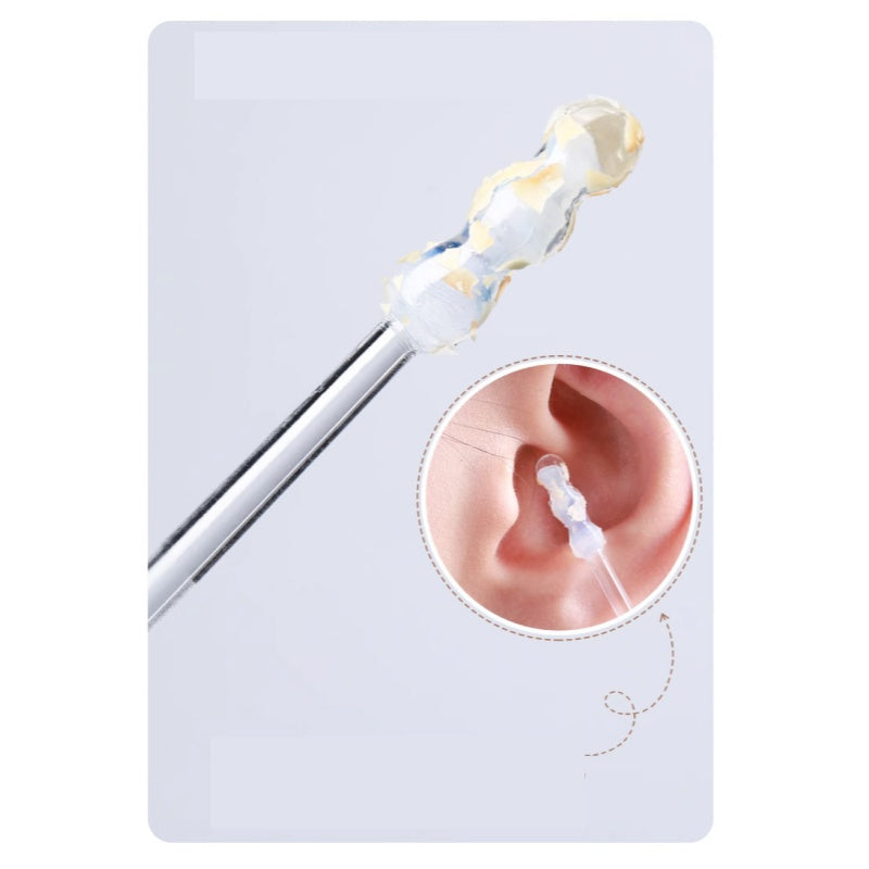 🦻2026 New arrival 42% OFF! 💛 Adhesive Ear Wax Removal Sticks – Gentle on Skin, Strong on Wax, Non-Toxic, 24-Pack. Ideal for Sensitive Ears & Home Use. No Fuss, No Push – Just Twist & Lift! 🔄🧼👌