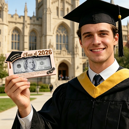 🎓2026 New Arrival 50% OFF! ☀️Creative Graduation Money Frame Gift，Makes a Surprise Keepsake.