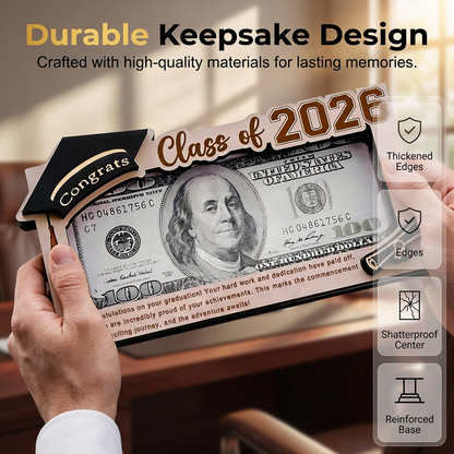 🎓2026 New Arrival 50% OFF! ☀️Creative Graduation Money Frame Gift，Makes a Surprise Keepsake.